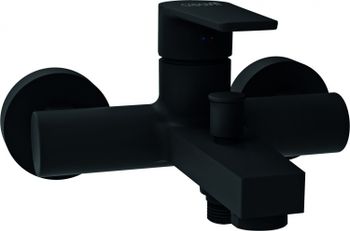 CREAVIT Смеситель для ванной SHARP ЧЕРНЫЙ МАТОВЫЙ SR2510S — фото 1, Смесители на борт ванны