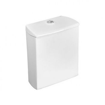 LEON Бачок для унитаза, механизм двойного слива на 3/6 л., белый. ROCA 7341649000 — фото 1, Комплектующие для туалета