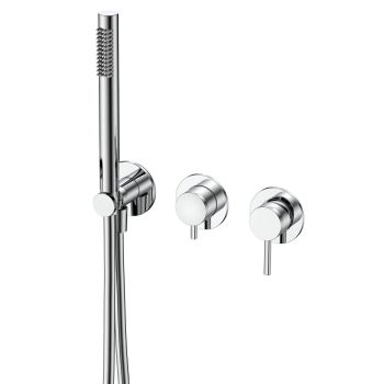 Смеситель для ванны с душем AQUAme Siena встраиваемый AQM8805СR AQM8805CR — фото 1, Смеситель для ванны