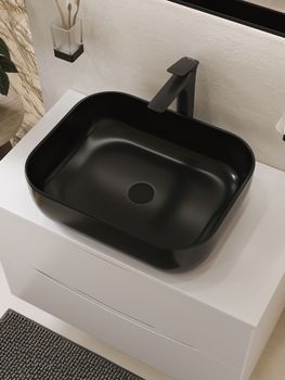 BOND BV0388 Черный донный клапан универсальный для раковины — фото 4, Донные клапаны