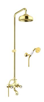 Душевая система Fiore VENERE SKY (SWAROVSKI®) 13OO0615, золото — фото 1, Душевые системы