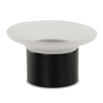 Товар: FORTIS Мыльница настольная, матовое стекло/черный матовый 31760 - фото 2 FORTIS Мыльница настольная, матовое стекло/черный матовый 31760 — фото 2, Мыльницы