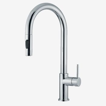 Смеситель для кухни Webert Doha DH940302015, хром — фото 1, Смесители для кухни