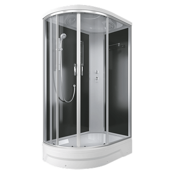 Душевая кабина ERLIT 35 серия ER351226R-C4-RUS тонированное стекло — фото 1, Душевые кабины