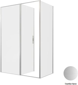 Товар: Душевой уголок Allen Brau Priority 140x80 3.31035.BA + 3.31041.BA серебро браш 3.31035.BA + 3.31041.BA - фото 4 Душевой уголок Allen Brau Priority 140x80 3.31035.BA + 3.31041.BA серебро браш 3.31035.BA + 3.31041.BA — фото 4, Душевые кабины и ограждения