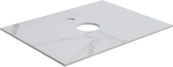 Столешница Aquanet Nova Lite 60 мрамор 00257607 — фото 3, Столешницы под раковину