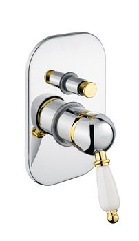 Смеситель для душа Fiore IMPERIAL 83CO5134, хром/золото — фото 1, Смеситель для душа