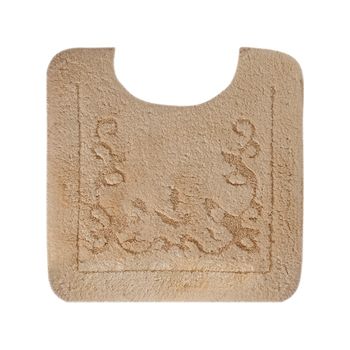 COMPLEMENTI Коврик (72) д/WC 60х60 см. капучино, узор 3 24299 — фото 1, Коврики для ванной комнаты