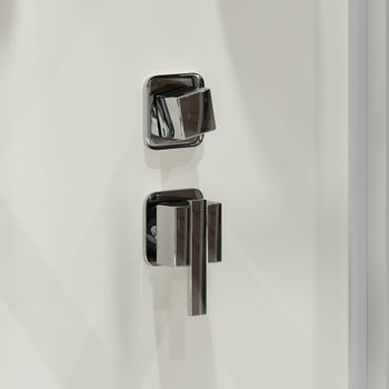 Душевая кабина Niagara Standart ST100/15Q (100х100х215) квадрат,поддон 15см,распашная,проф.белый,3 места — фото 10, Душевые кабины