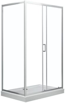 Душевая дверь Aquanet SD-1300A 130, прозрачное стекло — фото 2, Душевые двери в нишу