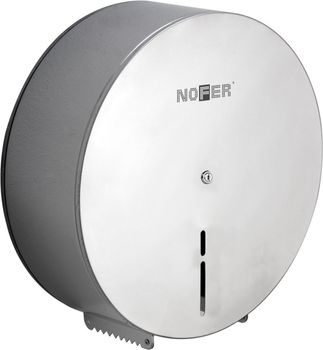 Диспенсер для туалетной бумаги круглый из нержавеющей стали глянцевый XL 295*285*112 05001.XL.B — фото 1, Аксессуары и оборудование для общественных мест