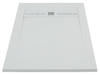 Душевой поддон из искусственного камня Allen Brau Infinity 120x80 8.21002-21 Белый камень — фото 1, Душевые поддоны из искусственного камня