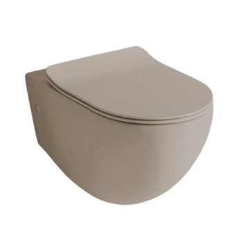 Унитаз Artceram File 2.0 подвесной безободковый saniglaze турбо смыв the.reel цвет brown matera FLV006 41 00 — фото 5, Подвесные унитазы