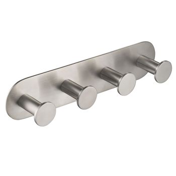 Вешалка-4 крючка Timo Saona 13015/13 никель — фото 4, Крючки для полотенец