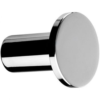 Крючок COLOMBO DESIGN BASIC B2717 одинарный маленький цвет хром — фото 1, Крючки для полотенец