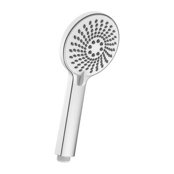 Лейка душевая 3-функциональная Ø101х232 мм, хром,LM, LM8150C — фото 1, Лейки для душа