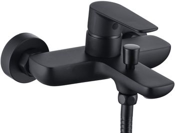 Смеситель для ванны Allen Brau Eclipse 2.0 5.E1A03-31 черный матовый — фото 1, Смеситель для ванны