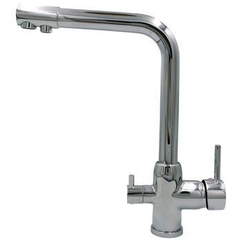 Товар: MILANO Смеситель д/кухни совмещенный с краном для питьевой воды, хром 32648 - фото 2 MILANO Смеситель д/кухни совмещенный с краном для питьевой воды, хром 32648 — фото 2, Смесители для кухни