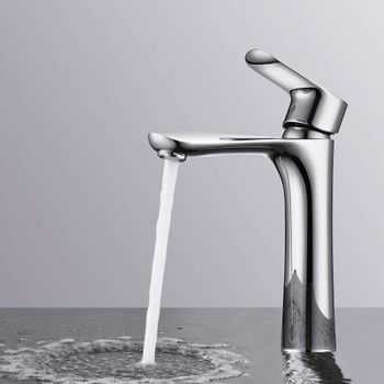 Смеситель для раковины D&K Venice DA1032601, хром — фото 1, Смесители для раковины