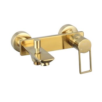 KUB смеситель ванна, без душ.комплекта (мат.золото) 54-011-brg — фото 2, Готовые комплекты для ванной комнаты