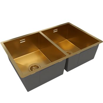 Кухонная мойка Reflexion Iseo RX2265BL оружейная сталь — фото 187, Кухонные мойки