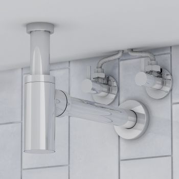 Кран угловой IDDIS Optima Home с отражателем, 1/2; 3/4, кран-букса, латунь (910B0Z4C4CZ) — фото 1, Краны