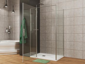 Душевой уголок Allen Brau Priority 120x80 3.31007.00 + 3.31013.00 хром 3.31007.00 + 3.31013.00 — фото 11, Душевые кабины и ограждения