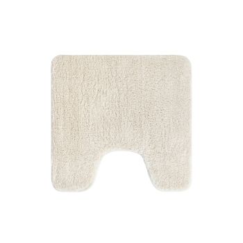 Коврик для ванной комнаты с вырезом, 50х50, микрофибра, бежевый, IDDIS, BTLT01Mi12 — фото 2, Аксессуары для ванной