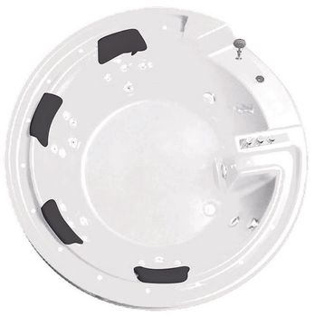 Акриловая ванна Gemy G9090 B — фото 2, Акриловые ванны