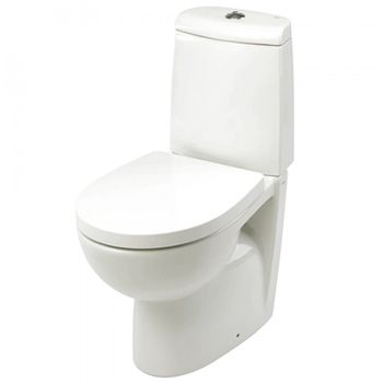 VICTORIA NORD Чаша унитаза напольного, горизонтальный выпуск, белая. ROCA 7342ND7000 — фото 1, Напольные унитазы