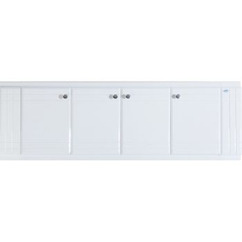 Экраны под ванну L=1500 МДФ эмаль белая 4650020000014 — фото 1, Экраны для ванн