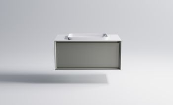 Товар: Тумба Фрейм 90 с 1ящ NCS S 3502-y мат. с раковиной Антарес бел гл. и столешницей Solid бел гл. 4631177713880 - фото 2 Тумба Фрейм 90 с 1ящ NCS S 3502-y мат. с раковиной Антарес бел гл. и столешницей Solid бел гл. 4631177713880 — фото 2, Тумбы с раковиной