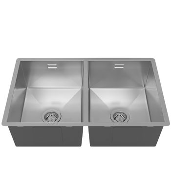 Кухонная мойка Reflexion Iseo RX2265BL оружейная сталь — фото 197, Кухонные мойки