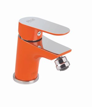 Смеситель для биде Fiore KEVON CHIC 81OX8130, хром/оранжевый — фото 1, Смесители для биде