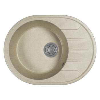 Товар: Мойка "Лиана" 620, серый СМс 29.020.B0620.408 - фото 1 Мойка "Лиана" 620, серый СМс 29.020.B0620.408 — фото 1, Кухонные мойки