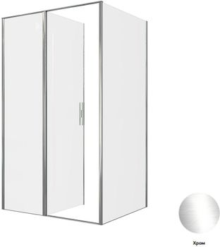 Душевой уголок Allen Brau Priority 120x80 3.31007.00 + 3.31013.00 хром 3.31007.00 + 3.31013.00 — фото 14, Душевые кабины и ограждения