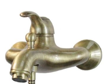 Смеситель для ванны Webert Aurora AU850102065 — фото 1, Смеситель для ванны