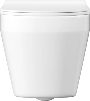 Унитаз подвесной КЕРАМИН БАРИ МЛ Slim Soft Close безободковый, сиденье дюропласт с микролифтом CDB00022778 (4810531133575) — фото 1, Подвесные унитазы