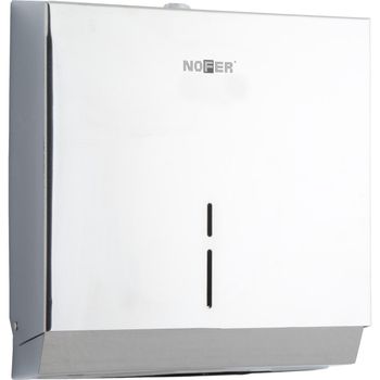 Диспенсер для бумажных полотенец из нержавеющей стали глянцевый 275х260х120мм 04005.B — фото 1, Диспенсеры бумажных полотенец