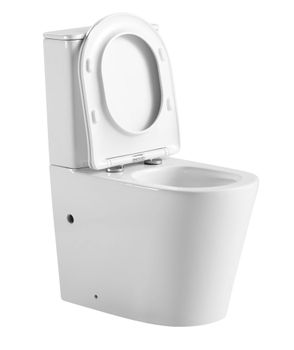 Унитаз-компакт IBERICA BLANCA BURGOS MAXI Tornado белый (IB.BRM.124.1B1) — фото 7, Унитазы