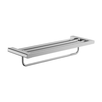 Полка для полотенец BELZ B90624, хром — фото 1, Полки для полотенец