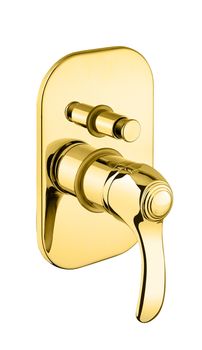 Смеситель для душа Fiore JAFAR 47OO5134, золото — фото 1, Смеситель для душа