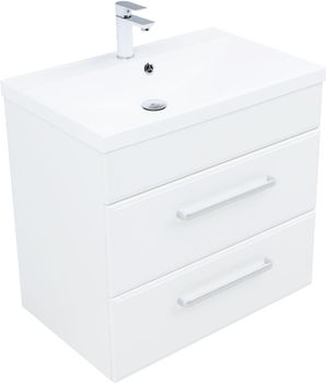 Тумба под раковину Aquanet Лукка 75 белый 00302397 — фото 3, Тумбы под раковину