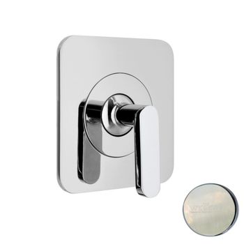 Смеситель для душа встраиваемый Webert Living LV880101345, никель — фото 1, Смеситель для душа