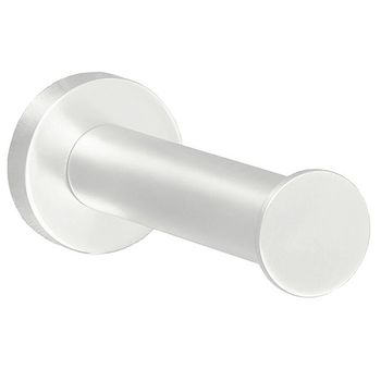 Держатель COLOMBO DESIGN PLUS W4992.BM дополнительной туалетной бумаги цвет белый матовый — фото 1, Держатели для запасных рулонов