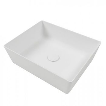 Раковина HATRIA HAPPY HOUR A0Y1VH25 накладная без отверстия без перелива цвет белый матовый — фото 1, Раковины