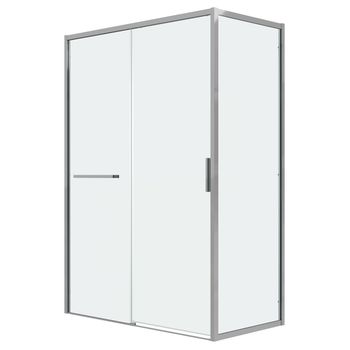 Товар: Душевое ограждение Grossman Style 100.K33.05.130.10.00-200.K33.05.100.10.00 (130х100х195) раздвижная,хром,стекло прозрачное,2 места 120.K33.05.1310.10.00 - фото 1 Душевое ограждение Grossman Style 100.K33.05.130.10.00-200.K33.05.100.10.00 (130х100х195) раздвижная,хром,стекло прозрачное,2 места 120.K33.05.1310.10.00 — фото 1, Душевые кабины и ограждения