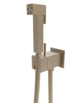 Гигиенический душ со смесителем Graffio Namir KSPAQ101-09BS, брошированная бронза — фото 1, Гигиенические души