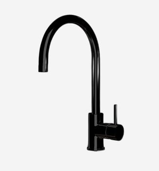 Смеситель для кухни Webert Baltimora BA920302560, черный — фото 1, Смесители для кухни