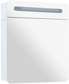 Зеркальный шкаф Aquanet Лукка 70 белый 00178955 — фото 2, Зеркальные шкафы в ванную